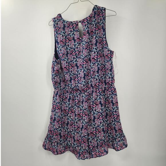 Charming Charlie Sleeveless Romper Womens Size Large L Summer Spring - Picture 2 of 4